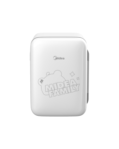 Midea Mini Refrigerator Car Refrigerator Small Cooling & Heating Fridge for Home & Car Use 10L Bear