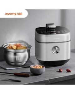 Joyoung Electric Pressure Cooker, 5L Large Capacity Multi-functional Smart Electric Pressure Pot, Dual Inner Pots, IH Electromagnetic Heating Menu Y-50IHS13