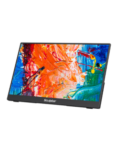 Sculptor 15.6-inch Portable Monitor Display Extension Screen for Computers, Phones, Laptops, PS4/5, Switch Secondary Screen with One-Cable Direct Connection MF16LC