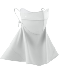 Beneunder Sun Protection Face Mask for Women, Full Face Cover with Neck Protection, UV Blocking, Blue Smoke Gray AL34224