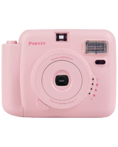 POPOTO Instant Camera for Students, Selfie & Travel, Portable Instant Print Camera, Birthday Gift for Girlfriend, Rose Pink (Camera Only)