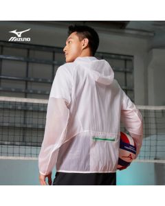 MIZUNO PERFORMANCE Series Spring/Summer Anti-Static Jacket for Men & Women - Lightweight Sports Woven Jacket