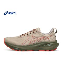 ASICS Men's Cushioned, Durable, and Breathable Running Shoes GT-2000 13 TR - Beige/Brown Red 39.5