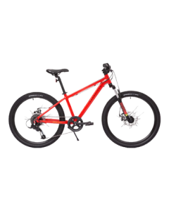 Decathlon Bicycle Kids Bike Youth Mountain Bike Disc Brake 8-Speed 24-Inch Off-Road Bike Red - 4740868