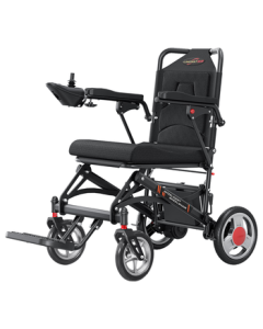 LONGWAY Ultra-Light Portable Electric Wheelchair for Seniors, Fully Automatic Foldable Travel Wheelchair LW01302A07