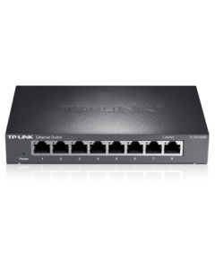 TP-LINK 8-Port Gigabit Switch, Enterprise-Grade Network Switch, Ethernet Splitter for Surveillance, Metal Housing TL-SG1008D