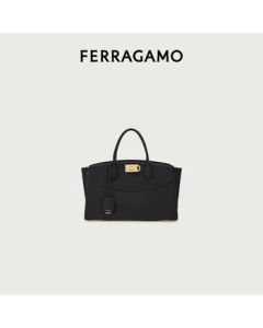 Ferragamo Women's Black Handbag 0785995 Gift for Girlfriend