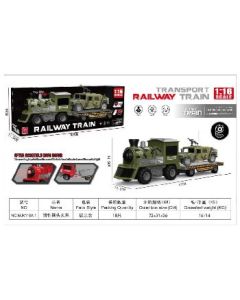 Simulated train 1:16 AAA batteries 3pcs