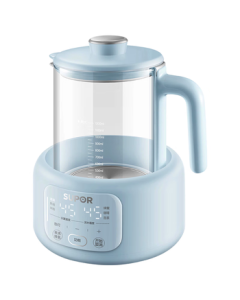 SUPOR Constant Temperature Kettle, Baby Formula Maker, Milk Powder Warmer, Glass Electric Kettle for Home Wellness, 1.2L BW07