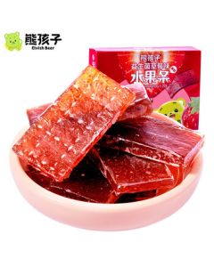 Bear Kid Probiotic Fruit Strips 200g Strawberry Flavor Fruit Snacks for Kids