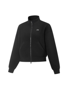 Li Ning Women's Warm Knit Jacket 2025 Autumn & Winter New Fashion Versatile Loose Sports Coat AFDVF80