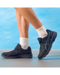 ASICS Men's All-Season Road Running Shoes 1131A069-001 [Police] Black 41.5