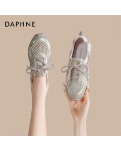 Daphne Versatile German Training Shoes Summer New Korean Style Casual Sports Women's Shoes 4025101685 Single Mesh Purple 40
