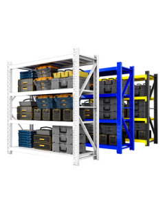 ZHONGWEI Storage Shelf Multi-layer Express Shelf Heavy-Duty Storage Rack 200*60*200cm/240KG