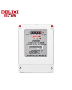 Delixi Electric DTS606 Series Three-Phase Four-Wire Smart Energy Meter Watt-Hour Meter 380V 1.5*(6)A Current Transformer Type