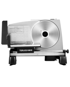 TERUISI Meat Slicer, Electric Home Use Small Beef Mutton Slicer Machine, Meat Shaver for Beef, Lamb, Lemon, Ham, Bread, Fruits and Vegetables, GJ821