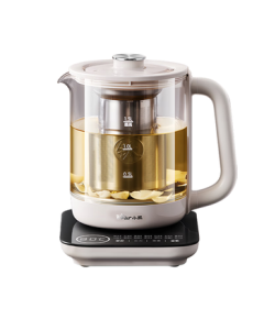 Bear Pure Titanium Health Kettle, Tea Brewing Pot, Stewing and Boiling Electric Kettle with 24H Constant Temperature, 0 Glue Enlarged Filter, 1.5L YSH-E15Z2