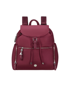 Samsonite Casual Women's Backpack Flap Bag KP2 in Wine Red - Perfect Gift for Girlfriend