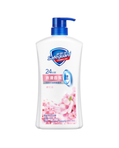 Safeguard Healthy & Protective Body Wash Sakura Scent 720g Moisturizing & Long-Lasting Fragrance Shower Milk (Old/New Packaging Random)