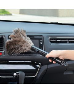 CarSetCity Ostrich Feather Duster Car Duster Feather Duster Home Dust Cleaning Tool