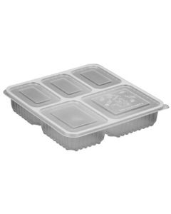 Junnaiwei 1500ml Disposable Meal Box, 200 Sets per Case