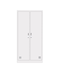 NAIGAO Metal Locker File Cabinet Wardrobe Office Storage Cabinet with Lock 4-Door Employee Locker for Dormitory