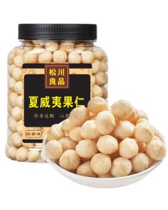 Songchuan Premium Macadamia Nuts Daily Snack Roasted Mixed Nuts Whole Large Kernel Holiday Gift 450g Creamy Flavor