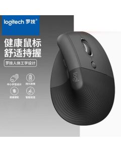 Logitech Lift Ergonomic Mouse - Vertical Mouse for Small Hands, Wireless Bluetooth Mouse with 3-Device Instant Switching and Logi Bolt Receiver, Black