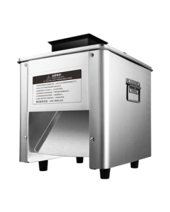 TERUISI Meat Slicer Electric Meat Grinder Commercial Vegetable Slicer Multi-Function Automatic Potato Meat Slicer Shredder Machine HTY-DT2 Dual Outlet 3.5+5mm