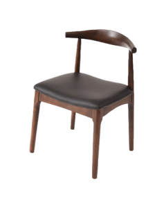 Jiayi Solid Wood Chair, Home Dining Chair, Beech Horn Chair, Minimalist Backrest Chair, Restaurant Dining Table Chair, Study Chair