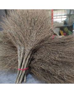 Jingong Leafless Broom Set, Handmade Bamboo Broom, Property and Sanitation Large Brooms, 10-Pack