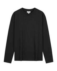 Calvin Klein Jeans 25 Fall/Winter New Men's Casual Commute Classic CK Letter Pure Cotton Solid Color Base Layer Long Sleeve T-Shirt