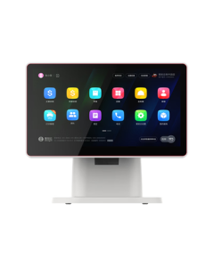 Keruyun 2C All-in-One Restaurant POS System with Ordering Terminal (Large Touchscreen POS + Receipt Printer + Kitchen Display)