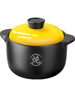 Royalstar (Royalstar) Ceramic Casserole Pot 3.3L for Soup, Herbal Decoction, Porridge, Rice, and Stewing – Home Health Clay Pot