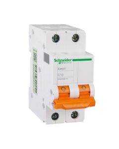 Schneider Electric Miniature Circuit Breaker EA9AN 2P C10A EA9AN2C10 1pc Rated Current 10A