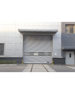 QuickTop Premium Turbine Hard Fast Door with Window, Includes 2 Radar Sensors