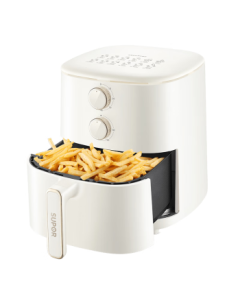 SUPOR Air Fryer No Need to Flip, 5L Large Capacity, Steam Tender Fry, Precise Temperature Control, Non-Stick Easy to Clean, Home Automatic All-in-One Machine KJ53D827A