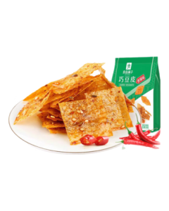 Bestore Spicy Tofu Skin Snack - Childhood Nostalgia Spicy Strips, Vegetarian Snacks, 60g