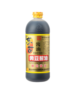 Donggu Delicious Soybean Soy Sauce [Brewed Light Soy Sauce] 650ml Non-GMO Soybean China Time-Honored Brand