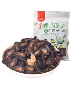 Wet Watermelon Seeds in Sand Tea Flavor 400g/Bag - Five-Spice Nuts, Roasted Snacks for Office and Leisure
