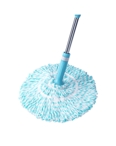 MARYYA Mop Self-Wringing 40cm 1-Pack Rotating No-Hand-Wash Absorbent Household Floor Cleaning Old-Fashioned Lazy Mop