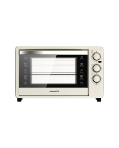 Joyoung Electric Oven, Home Multi-function Baking Oven with Timer and Temperature Control, Large Capacity Visible Pizza Sweet Potato Oven KX-30J608 [White] 30L