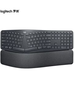 Logitech ERGO K860 Ergonomic Wireless Keyboard, Bluetooth Keyboard, Multi-OS Keyboard, Multi-Device Office Keyboard