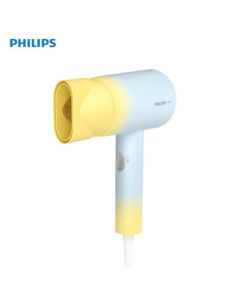 PHILIPS Hair Dryer for Home Use, High Power Mineral Negative Ion Constant Temperature Hair Care Fast-Drying Blow Dryer, Salon SPA Style, Cream Yellow, BHD399/05