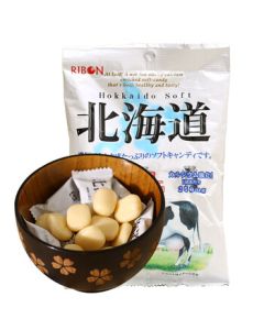 RIBON Hokkaido Milk Candy 105.8g Japanese Imported Condensed Milk Soft Candy Snack Wedding Candy Mid-Autumn Festival Gift