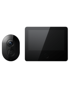 Xiaomi (MI) Smart Cat Eye 2 Video Doorbell, Home Monitoring Camera, 3MP HD, 180° Wide-Angle Night Vision, Two-Way Intercom, Electronic Cat Eye Camera