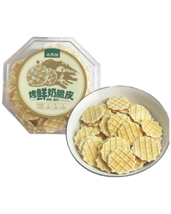 Eight Wonders Roasted Milk Crisps (Octagonal Box) 120g*3 Boxes Xinjiang Specialty Roasted Milk Crisps, Crispy Milk Snacks