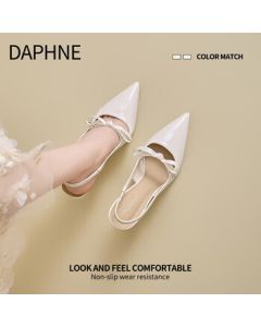 DAPHNE 2025 Summer High Heels – Unique Design, Open Back, Pointed Toe Sandals with Elegant Stiletto Heel, Fairy Style