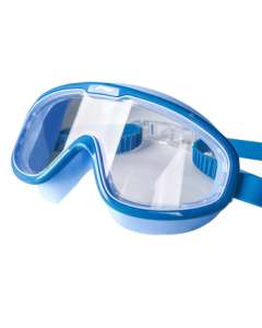 Li-Ning Kids Swimming Goggles HD Anti-Fog Waterproof Large Frame Diving Goggles for Boys and Girls Swimming Equipment LSJR319-5 Dark Blue