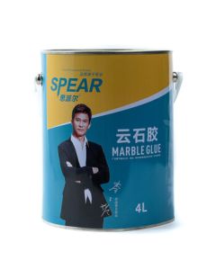 Spire Marble Adhesive Medium Can Black 4L Approx. 3.3kg / Can